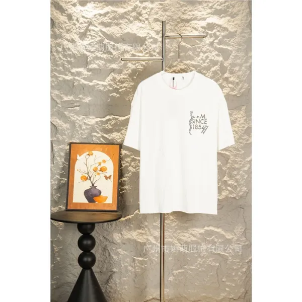 Design Graphic Print 'L.Y.M SINCE 1854' White T-Shirt Tops.t Shirts - 1