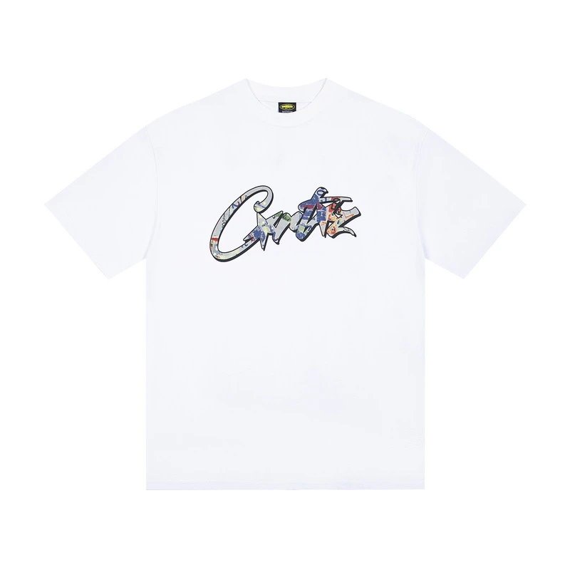 Denim Tears Floral Logo T-Shirt Navy - 36