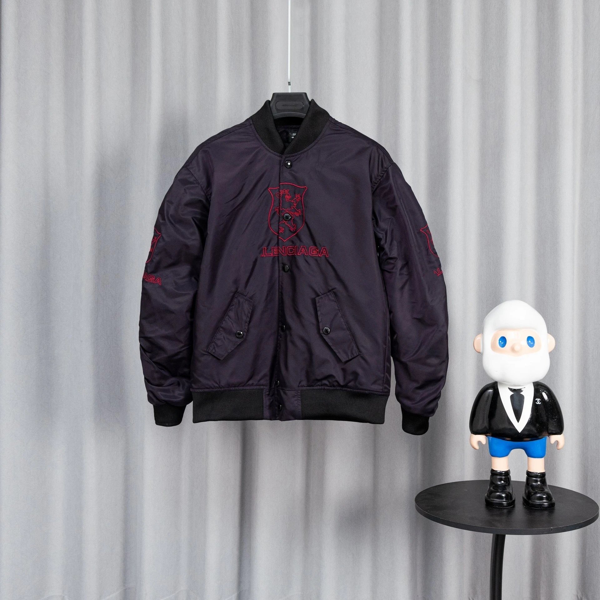Givenchy Varsity Jacket Red and White Outerwear.jacket - 43