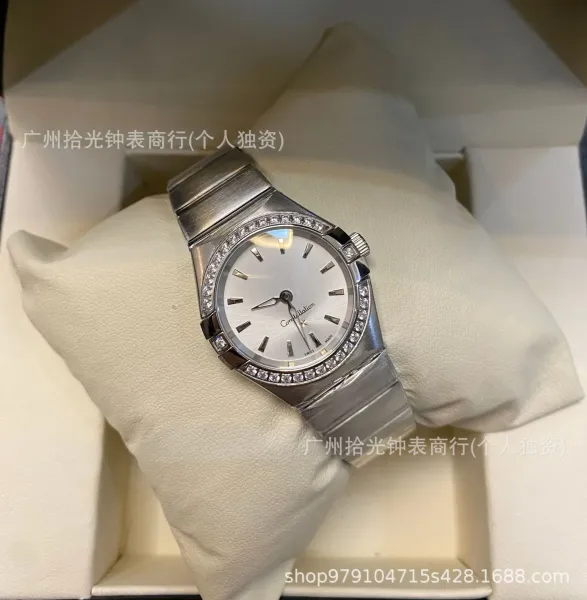 Omega Constellation Pink Dial Stainless Steel Watch Watches - 16