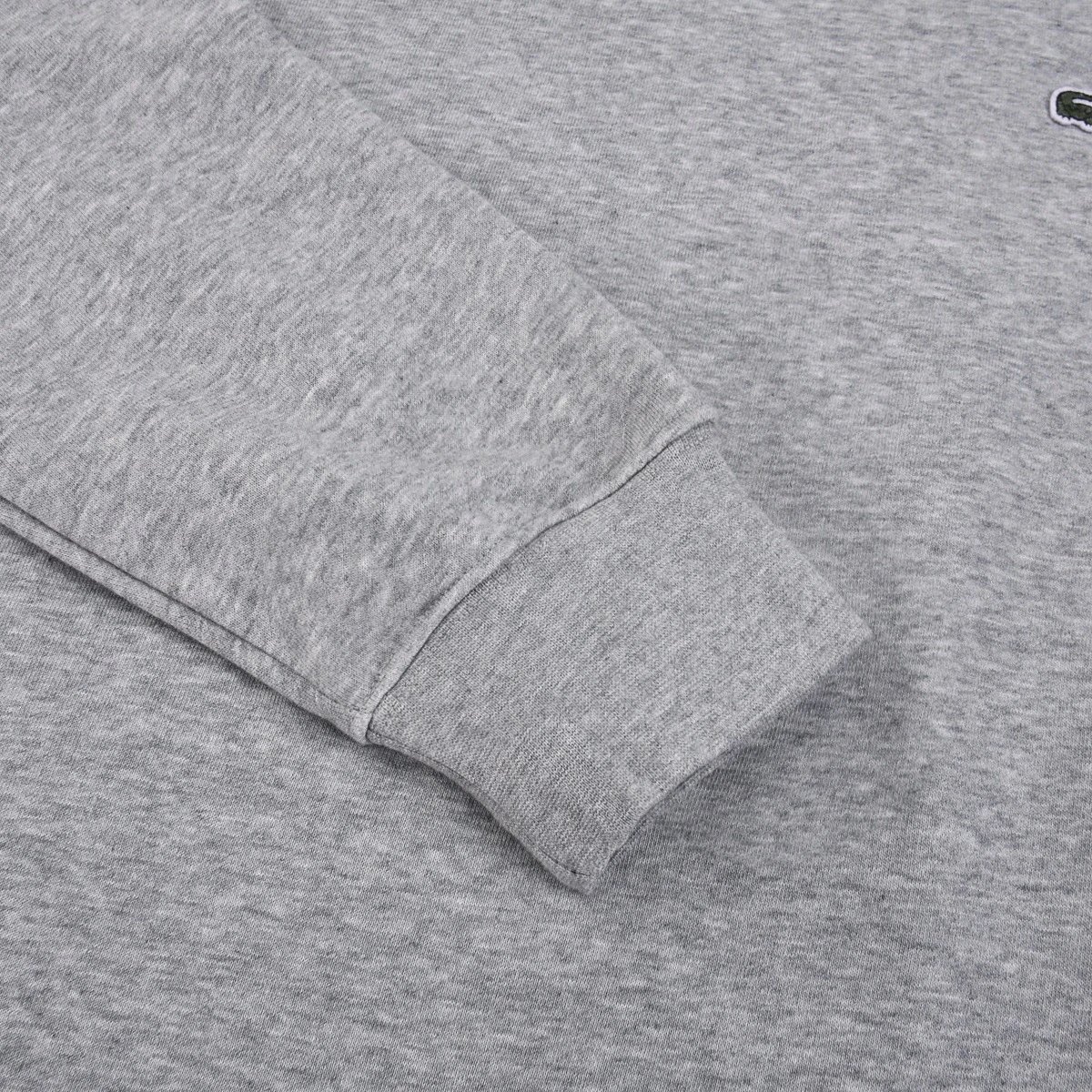 Lacoste Logo Embossed Black Sweatshirt Sweater - 5