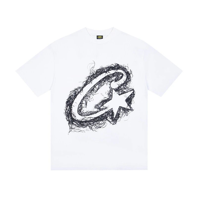 Denim Tears Floral Logo T-Shirt Navy - 45