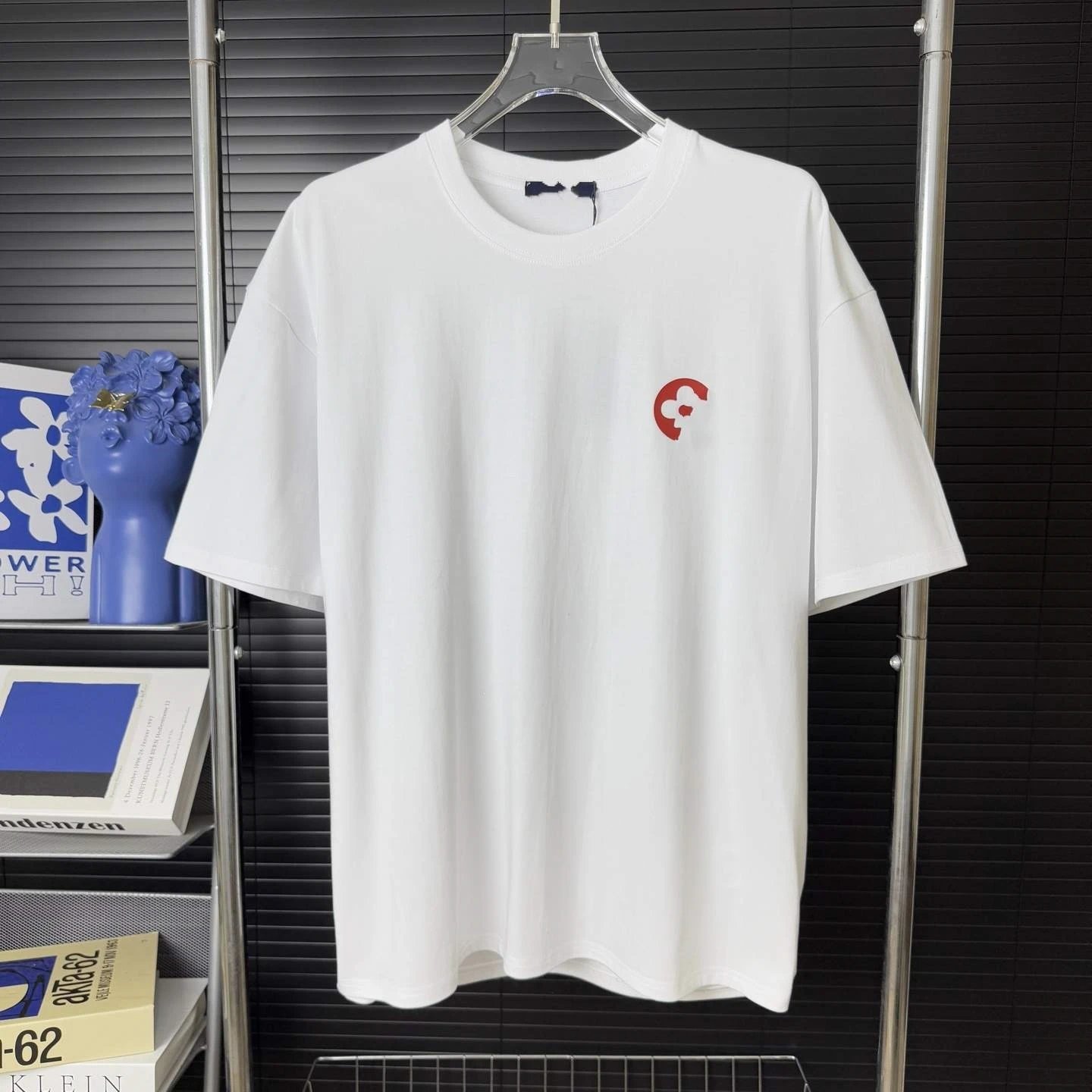 Louis Vuitton Abstract Green Logo T-Shirt White - 5
