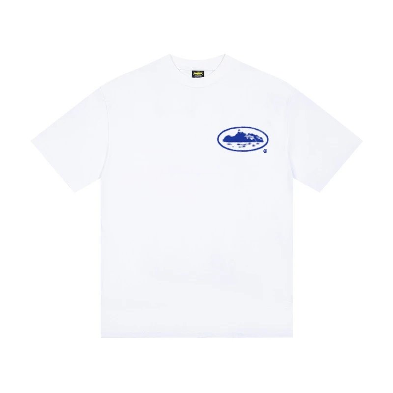 Denim Tears Floral Logo T-Shirt Navy - 32