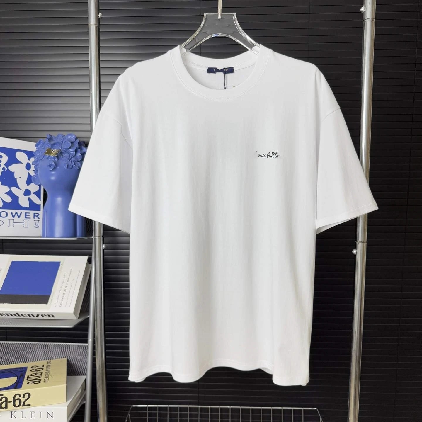 Louis Vuitton Abstract Green Logo T-Shirt White - 9