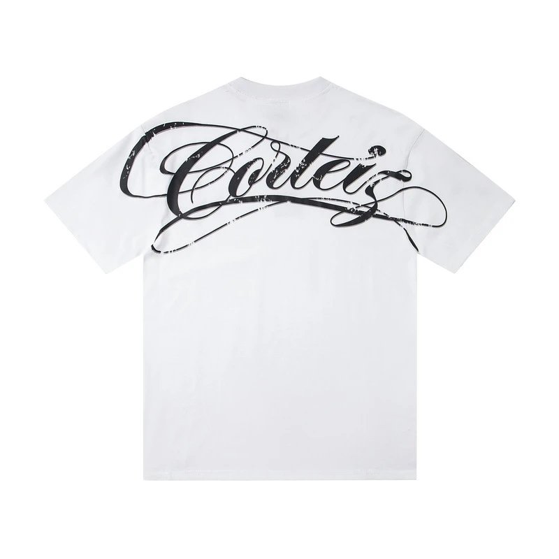 Denim Tears Floral Logo T-Shirt Navy - 16