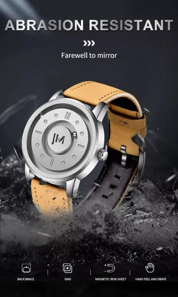 Design JM K1 (158) Black Quartz Watch Watches - 12