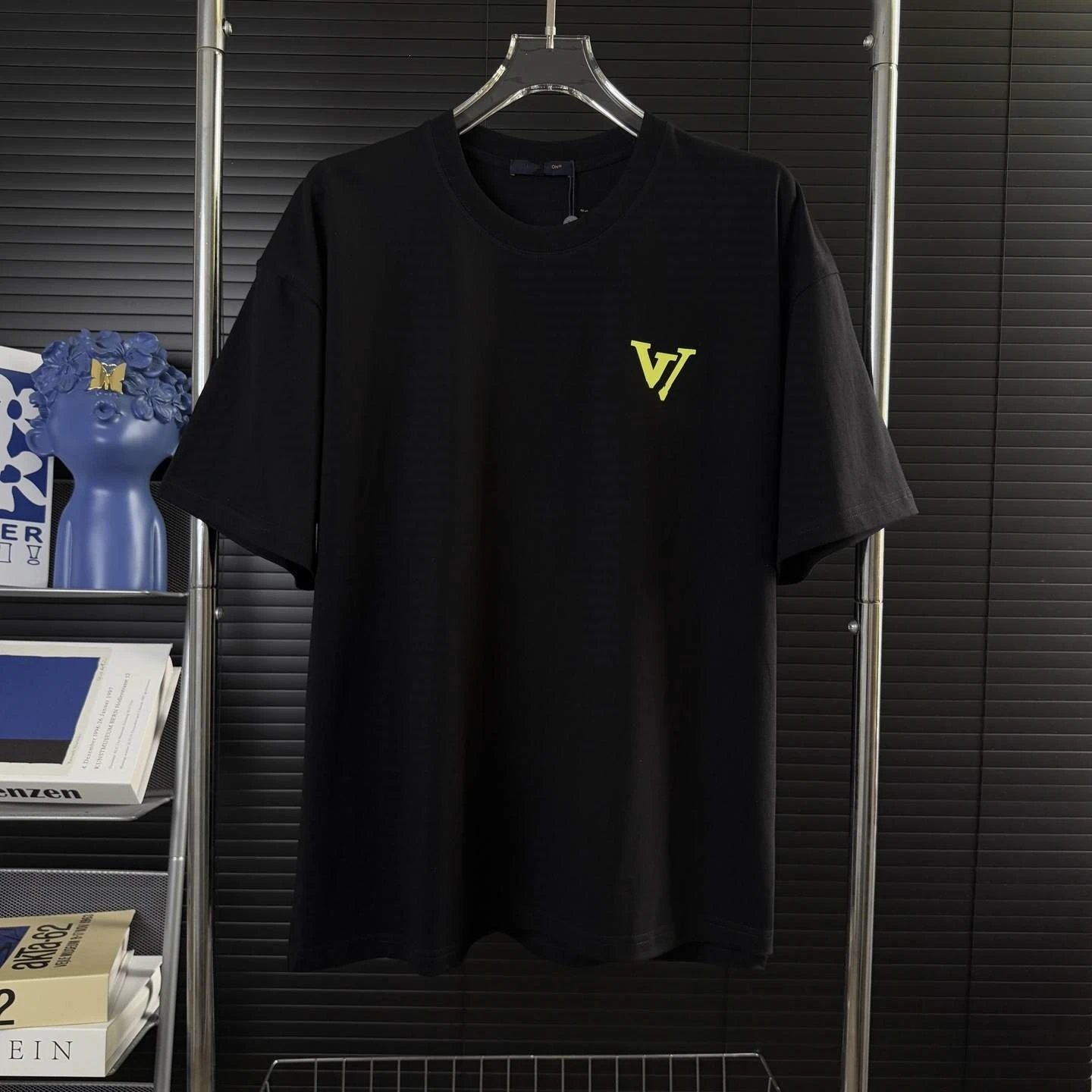 Louis Vuitton Abstract Green Logo T-Shirt White - 31