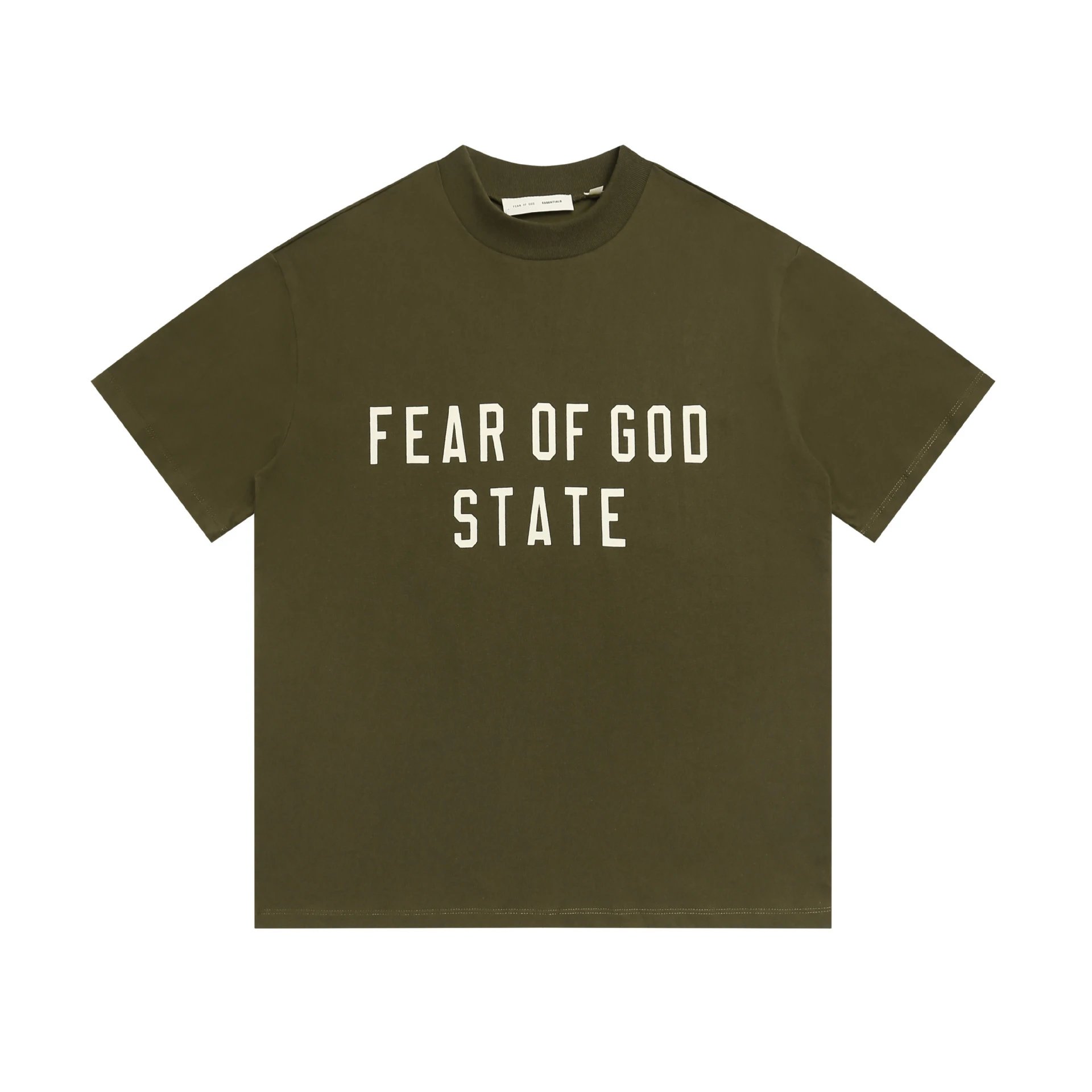 Design N3W YORK Arch Logo T-Shirt Beige T-Shirt T-Shirts - 15