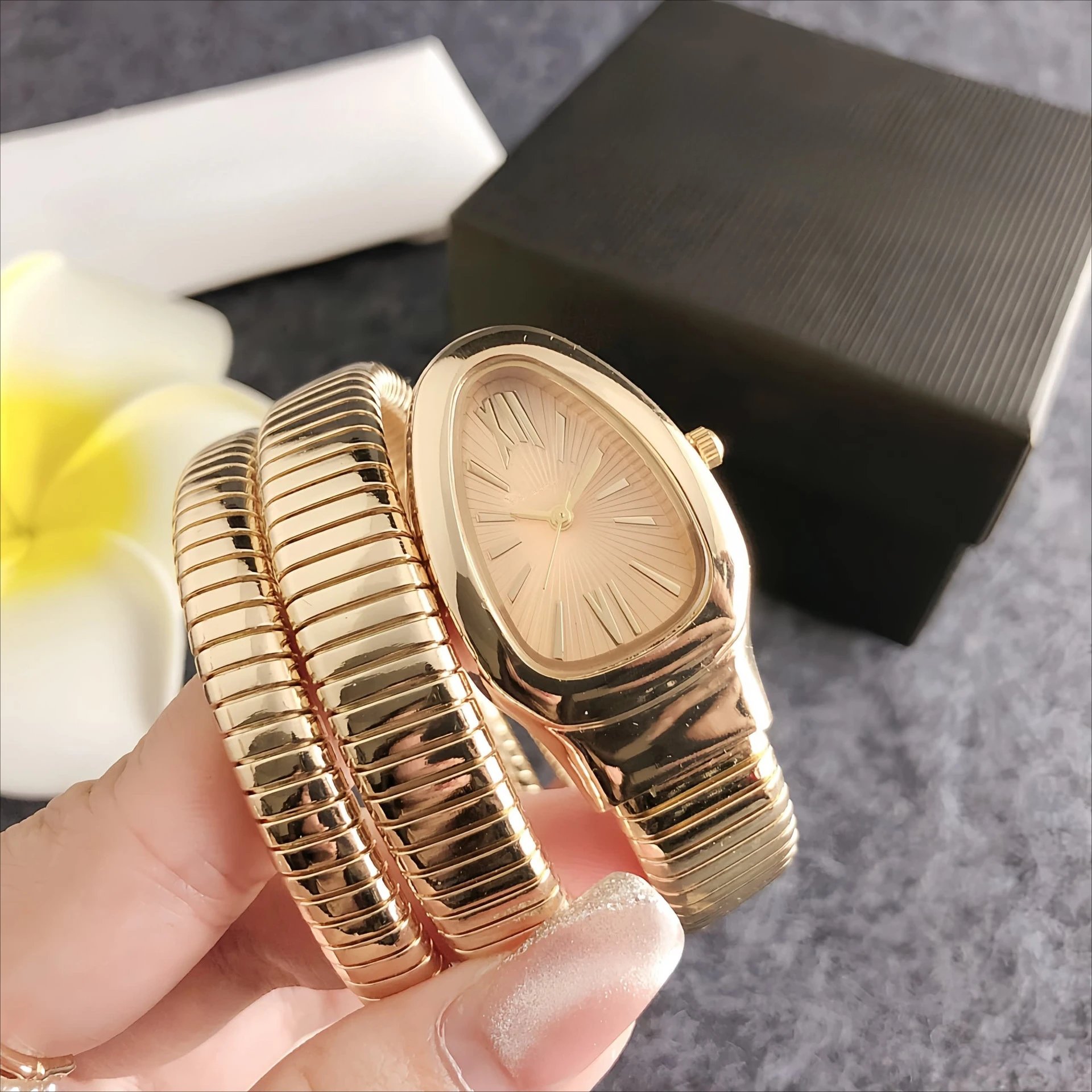 Bvlgari Serpenti Tubogas Silver Quartz Watch Watches - 6