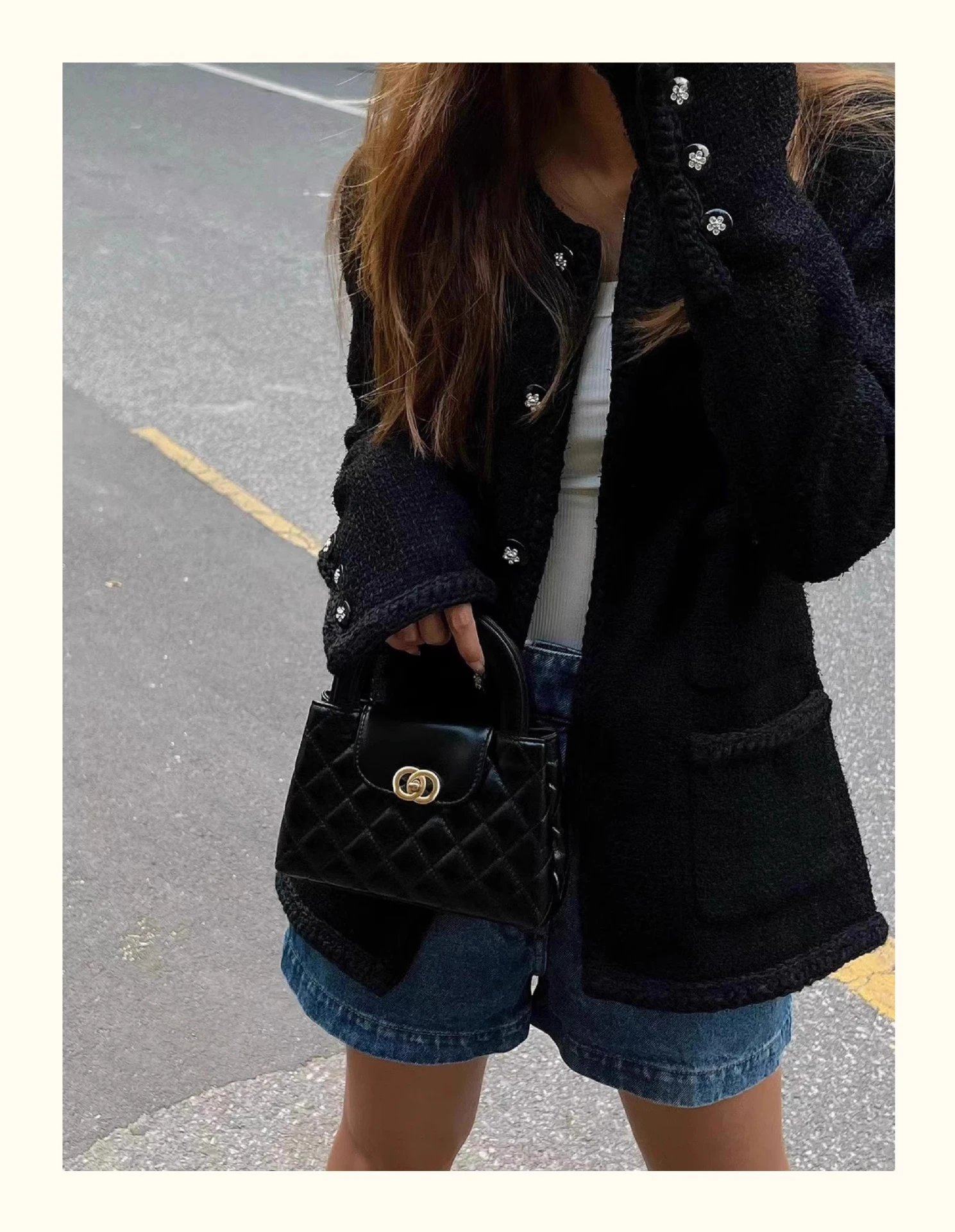 Chanel Mini Coco Handle Pink Quilted Leather Handbag - 18