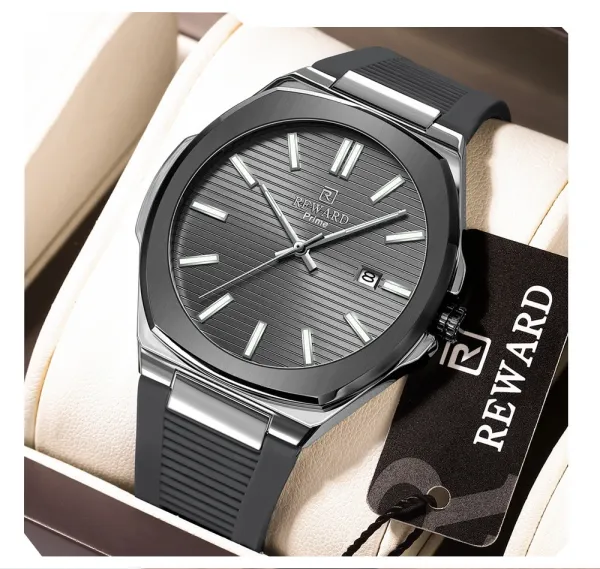Design Reward Prime Blue Dial Quartz Watch Watches - 14
