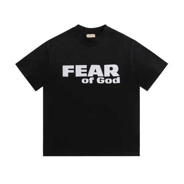 Fear of God Essentials Fear of God Print White T-Shirt - 26