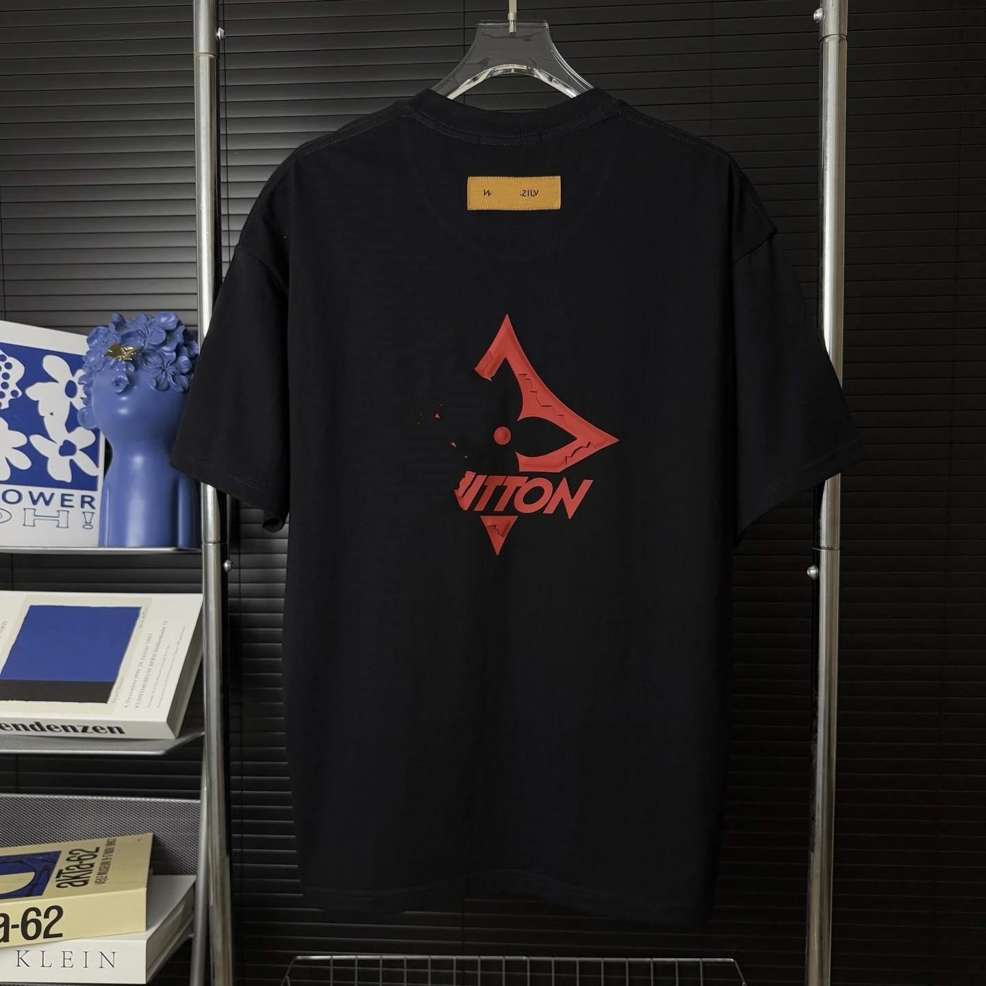 Louis Vuitton Abstract Green Logo T-Shirt White - 4