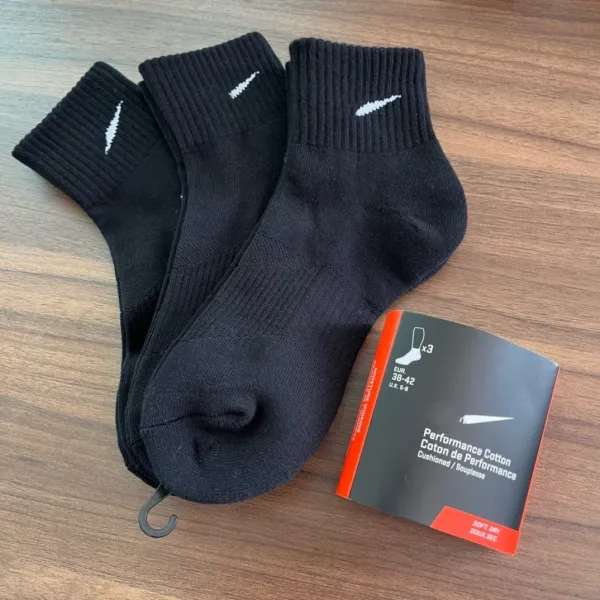 Nike Performance Cotton Cushioned Socks Black - 1