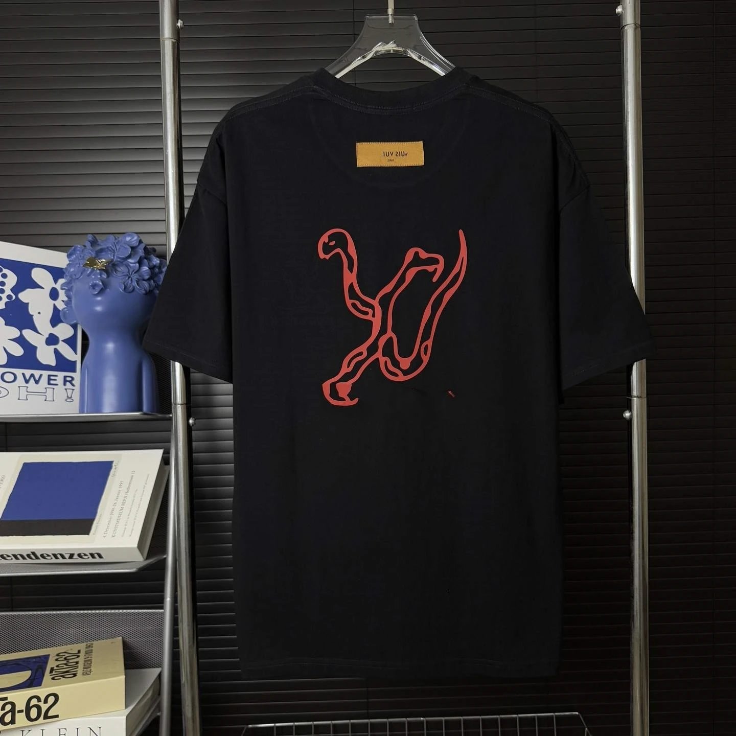 Louis Vuitton Abstract Green Logo T-Shirt White - 12