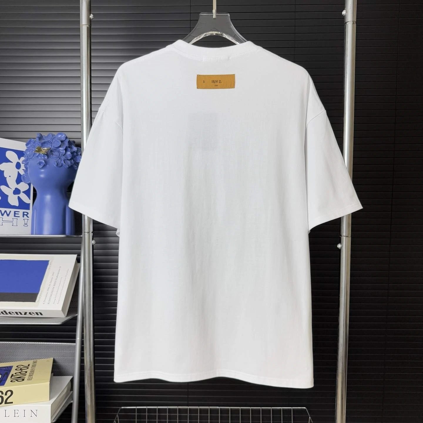 Louis Vuitton Abstract Green Logo T-Shirt White - 22