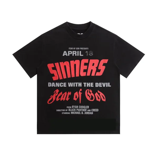 Fear of God Essentials Fear of God Print White T-Shirt - 42