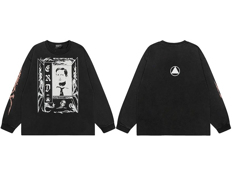 Design Proper-Homemaking 777 Long Sleeve T-Shirt White - 11