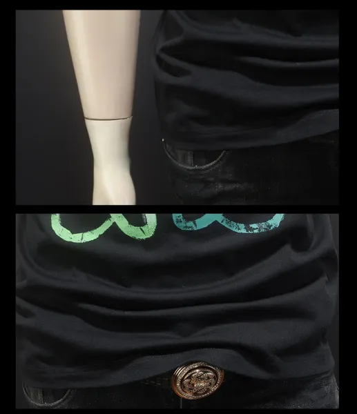 Design Love Bamboo Graphic T-Shirt Black - 13