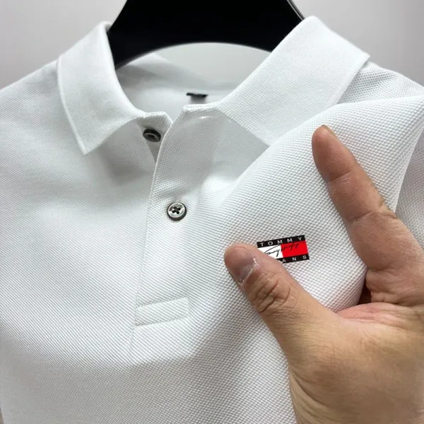Tommy Hilfiger Tommy Jeans Classic Polo Black Tops.polo - 6