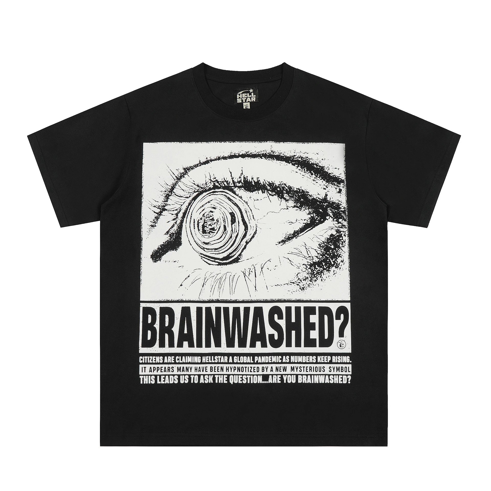 Hellstar Brainwashed Black T-Shirt