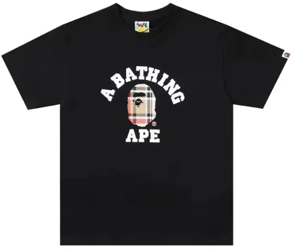 A Bathing Ape Red Camo Big Ape Head T-Shirt - 29