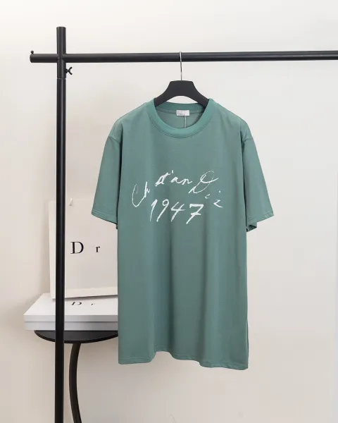 Dior Christian Dior 1947 Signature White T-Shirt - 5