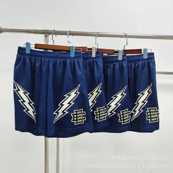 Design Camo Mesh Shorts Gray White Black - 10