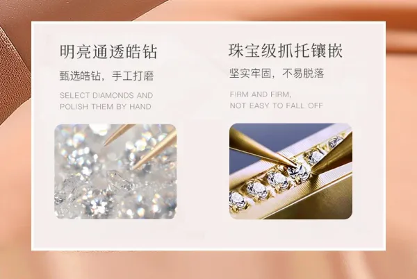 Design Reward Rectangular Crystal-Embellished Gold Tone Watch Watches - 6