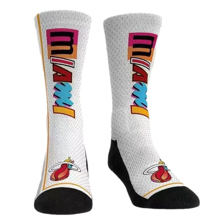 Design Dallas Mavericks NBA Team Socks Blue Green White Black Socks - 11
