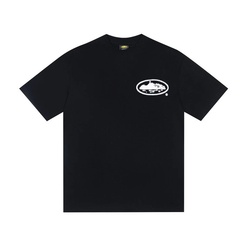 Denim Tears Floral Logo T-Shirt Navy - 31