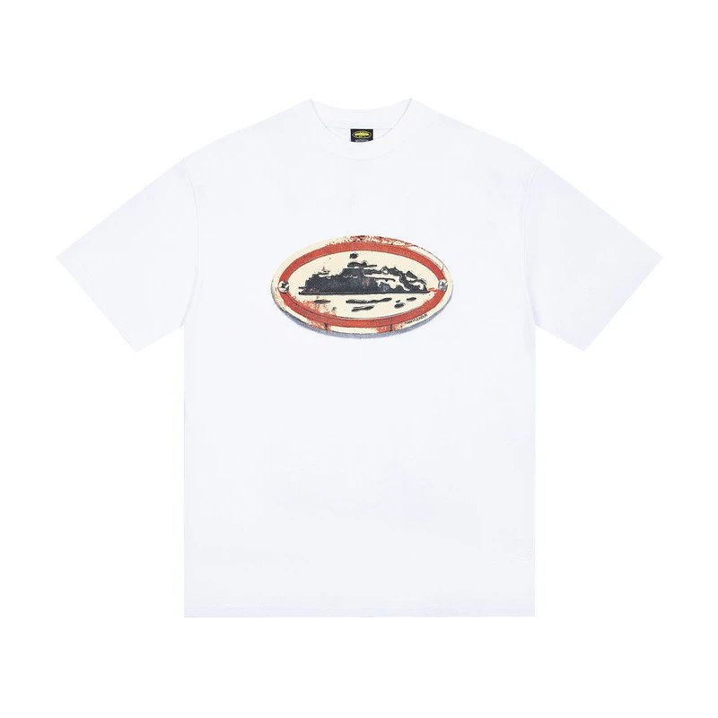 Denim Tears Floral Logo T-Shirt Navy - 24