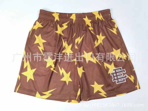 Design Camo Mesh Shorts Multicolor - 33