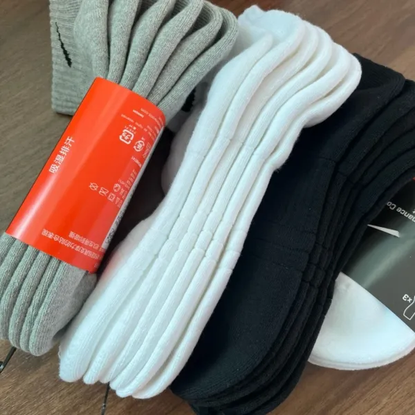 Nike Swoosh Crew Socks White - 2