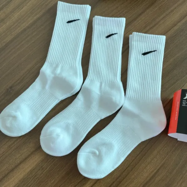 Nike Swoosh Crew Socks White - 1