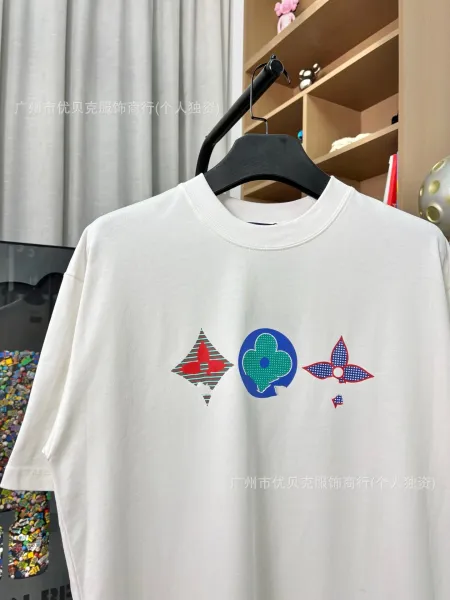 Louis Vuitton Playing Cards Motif White T-Shirt - 7