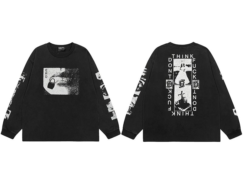 Design Proper-Homemaking 777 Long Sleeve T-Shirt White - 10