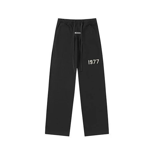 Fear of God Essentials 1977 Logo Sweatpants Black - 7