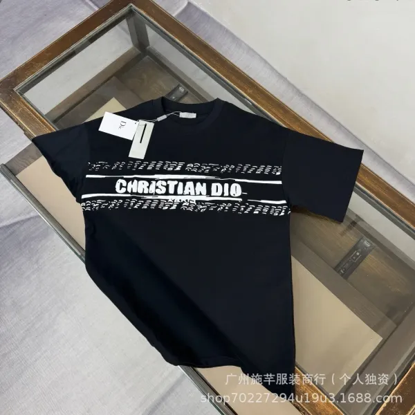 Dior Christian Dior Graphic Print Black T-Shirt - 1