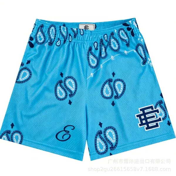 Design Camo Mesh Shorts Multicolor - 43