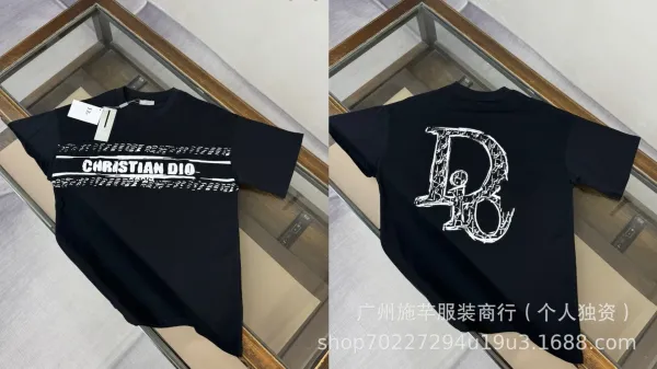 Dior 'Dio For My Real Friends' Navy Blue T-Shirt - 6