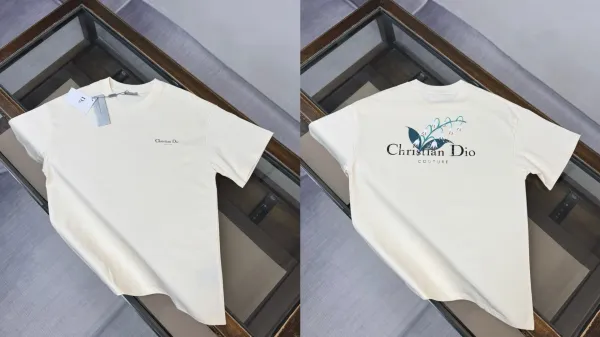 Dior 'Dio For My Real Friends' Navy Blue T-Shirt - 8