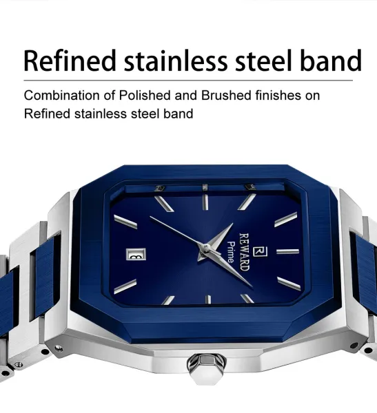 Design Reward Prime Green Dial Stainless Steel Watch Watches - 7