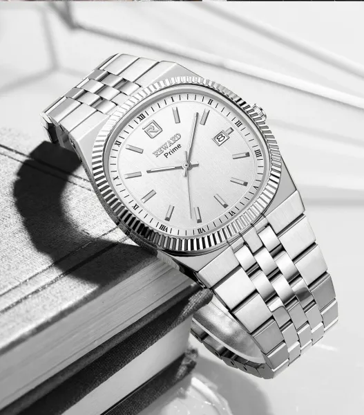 Design Reward Prime Black Stainless Steel Quartz Watch Watches - 9