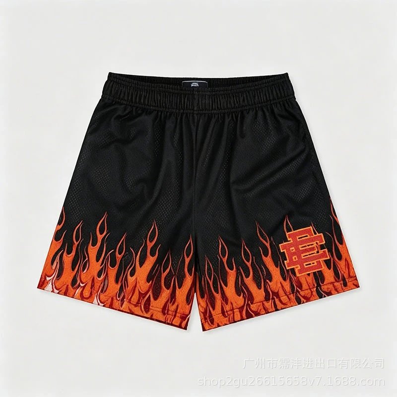 Design Camo Mesh Shorts Multicolor - 45