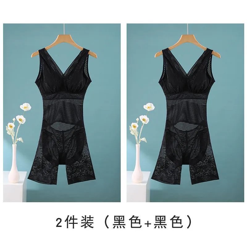 黑色+黑色带文胸款