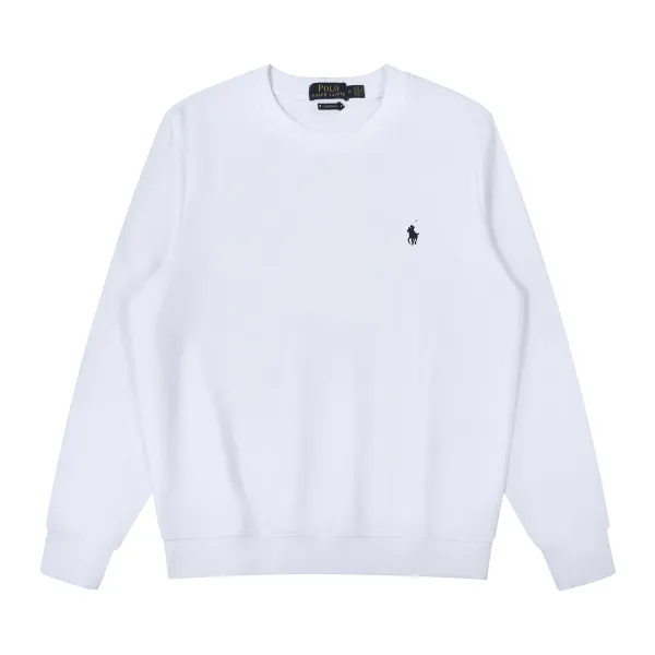 Polo Ralph Lauren Classic Fit Crewneck Sweatshirt Gray Sweater - 18