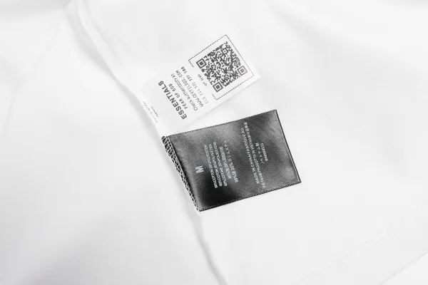 Fear of God Essentials Fear of God Print White T-Shirt - 10