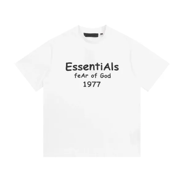 Fear of God Essentials Fear of God Print White T-Shirt - 3